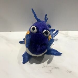 Webkinz Lil'kinz Purple Goldfish 8" Beanbag Plush Colorful Fish No Code HS512